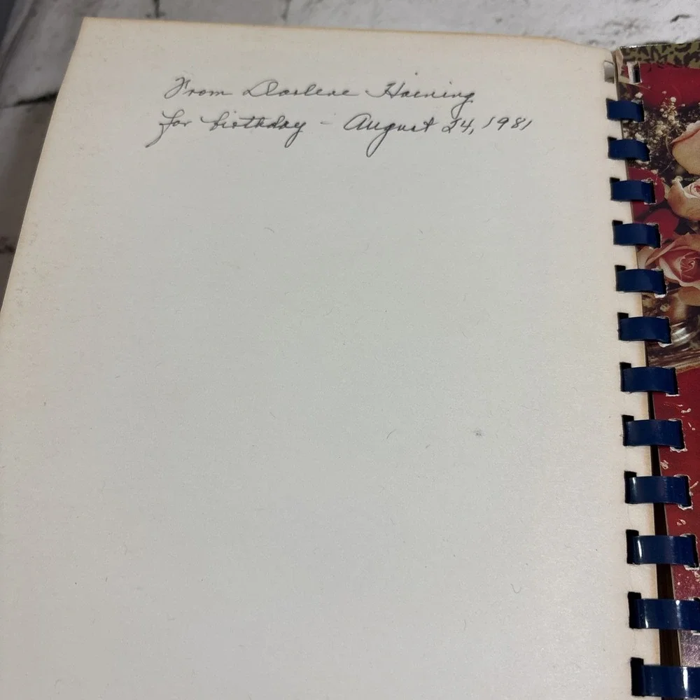 Beta Sigma Phi Golden Anniversary Cookbook 50 year 1980 1981